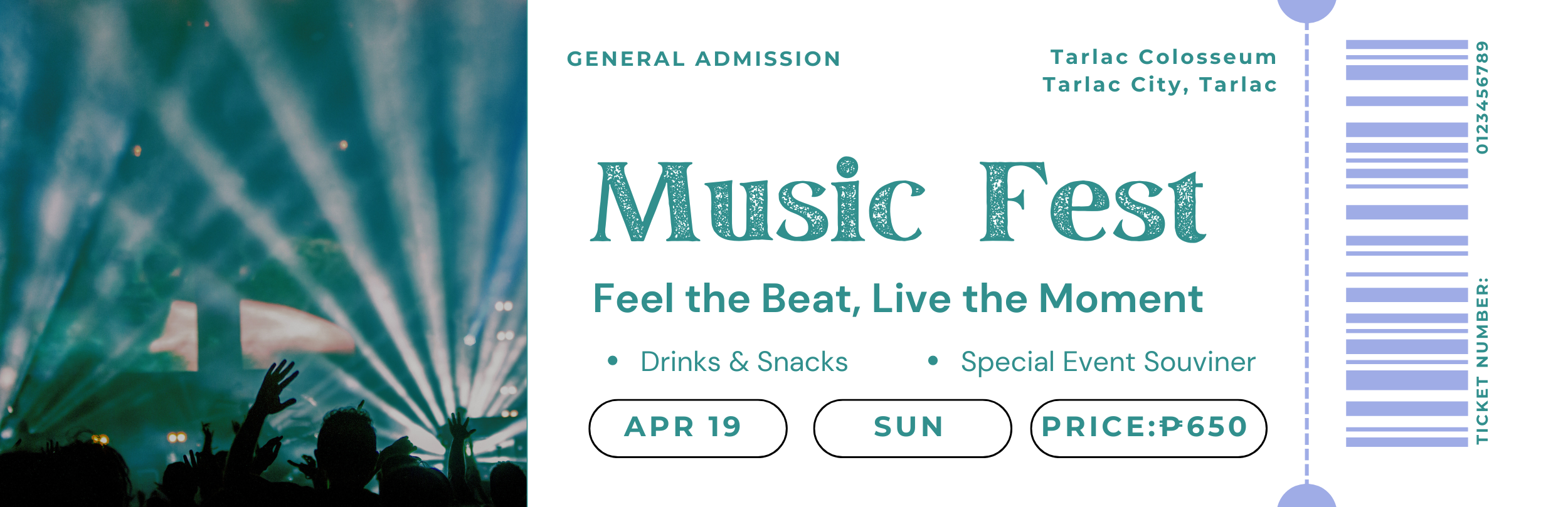 General Admission Sunday